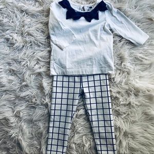 Janie and Jack Girls 2T outfit